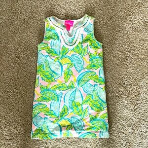 Citrus print dress